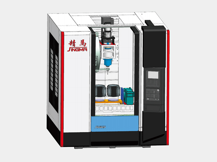 80-132機(jī)座銑鑽攻複合機(jī)床 (含端面孔鑽攻)